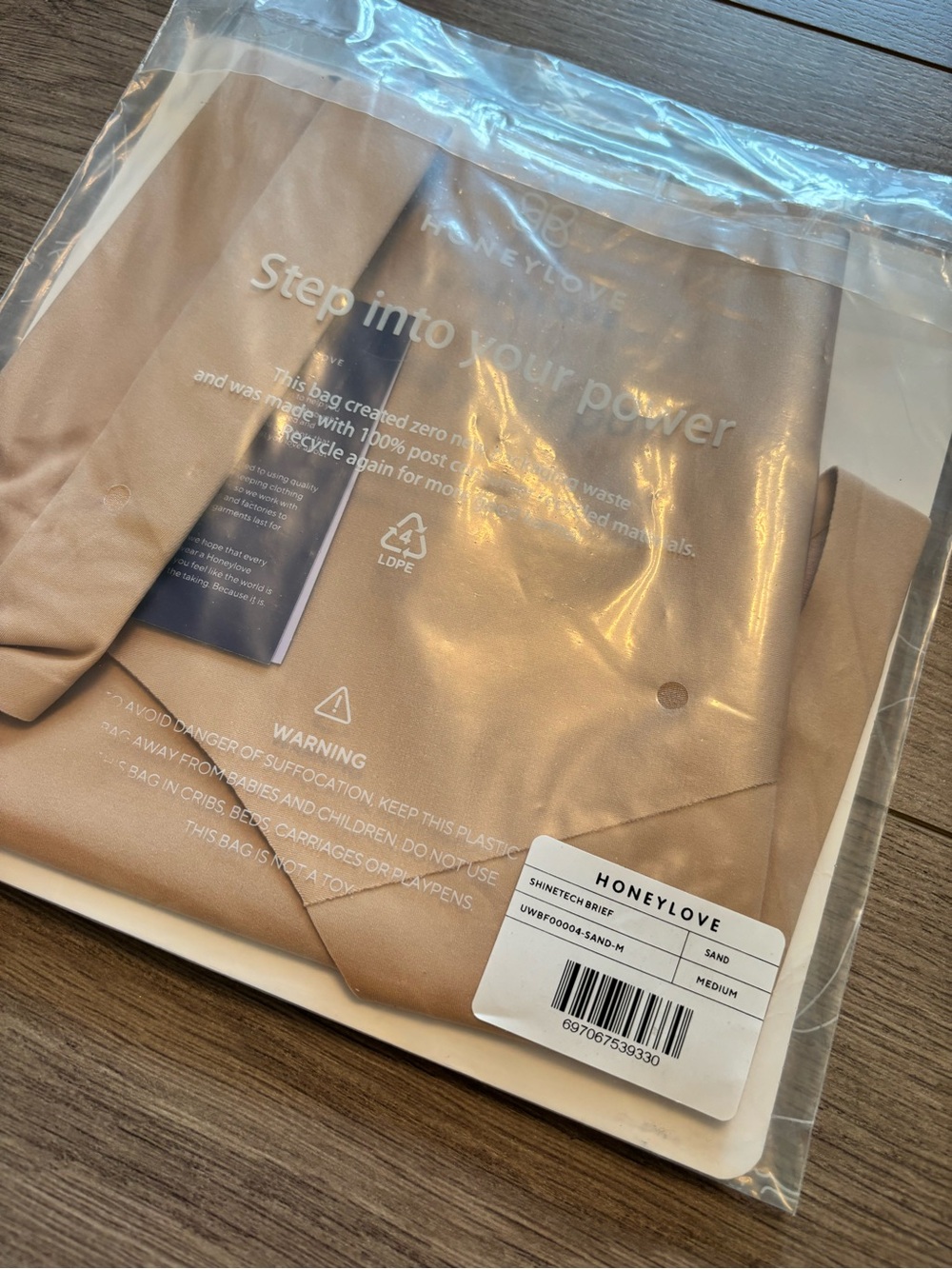 Honeylove Sand Nude Shapewear Brief